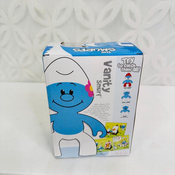 Jakks Pacific The Smurfs Vanity Smurf 6" Action Figure Brand New Sealed - Picture 7 of 8